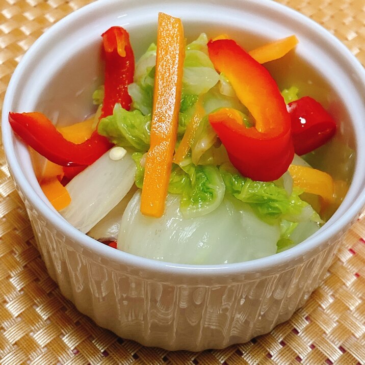 箸休めにどうぞ♡ 白菜の甘酢炒め